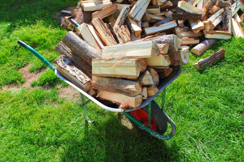 Outdoor Firewood Storage Design