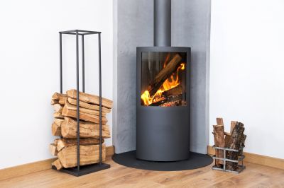 Modern Firewood Rack